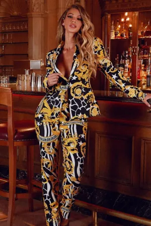 Venesse Blazer Pants Set