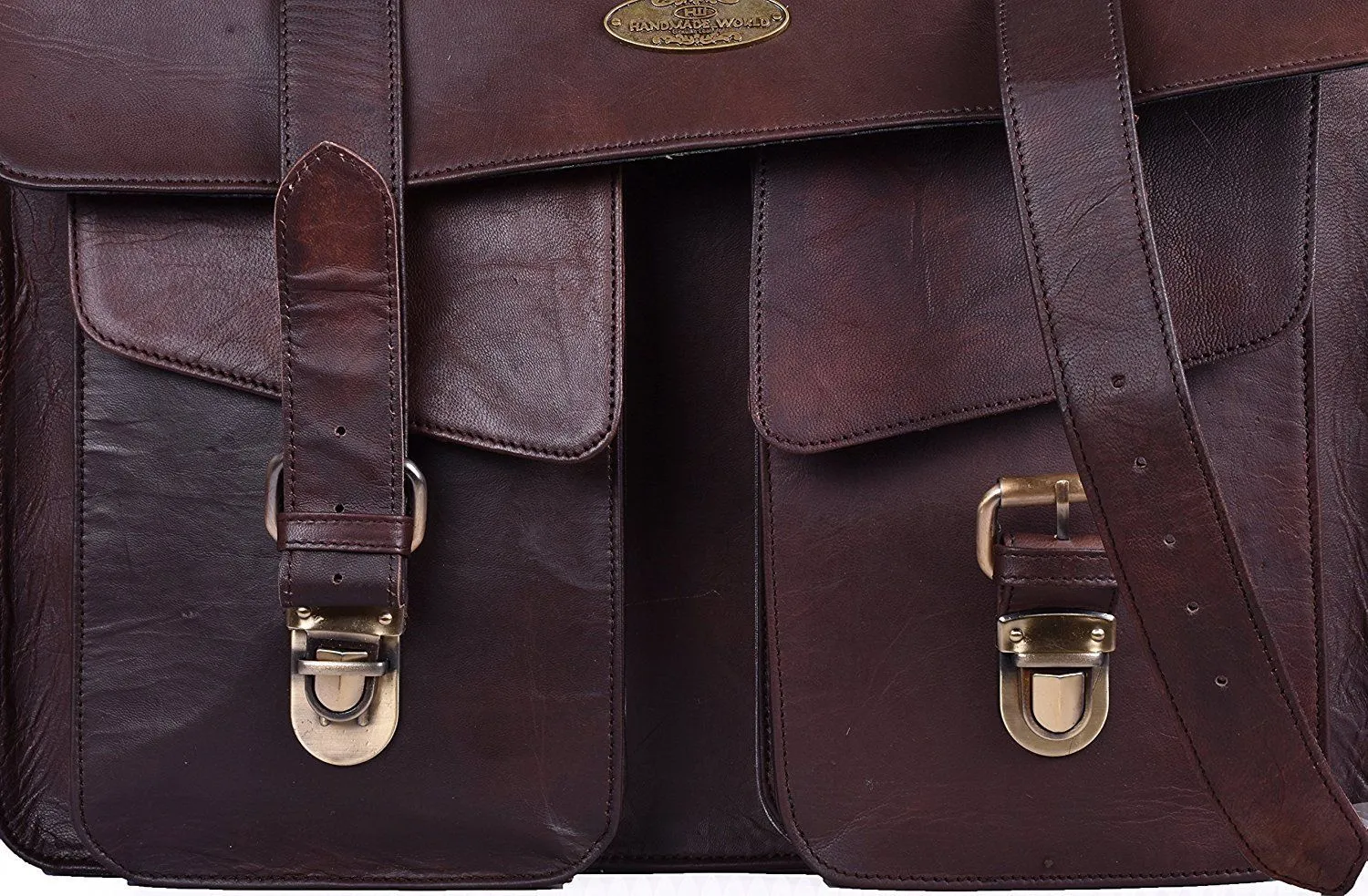 Vintage Leather Briefcase