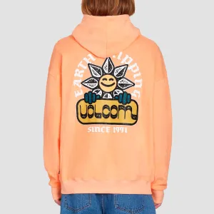 Volcom Chillhood Fleece Pullover Hoodie Peach Bud