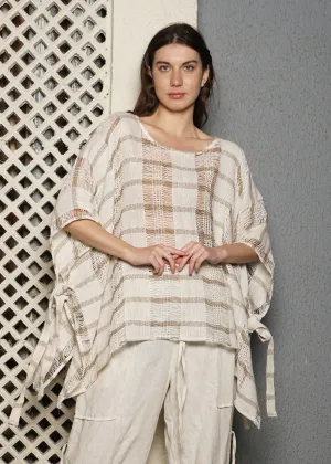 Waverly Linen Top in Cream