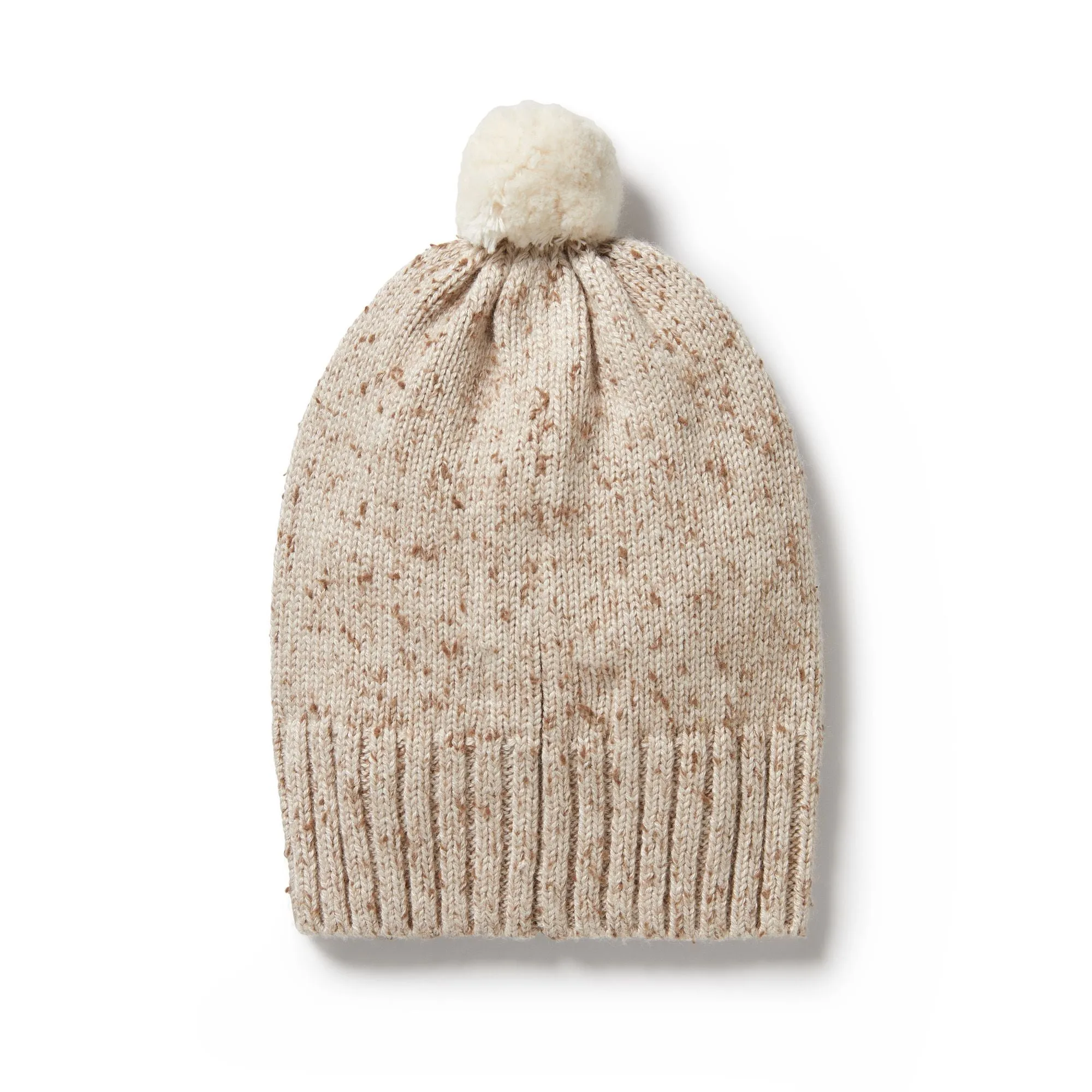 Wilson   Frenchy Knitted Hat - Almond Fleck