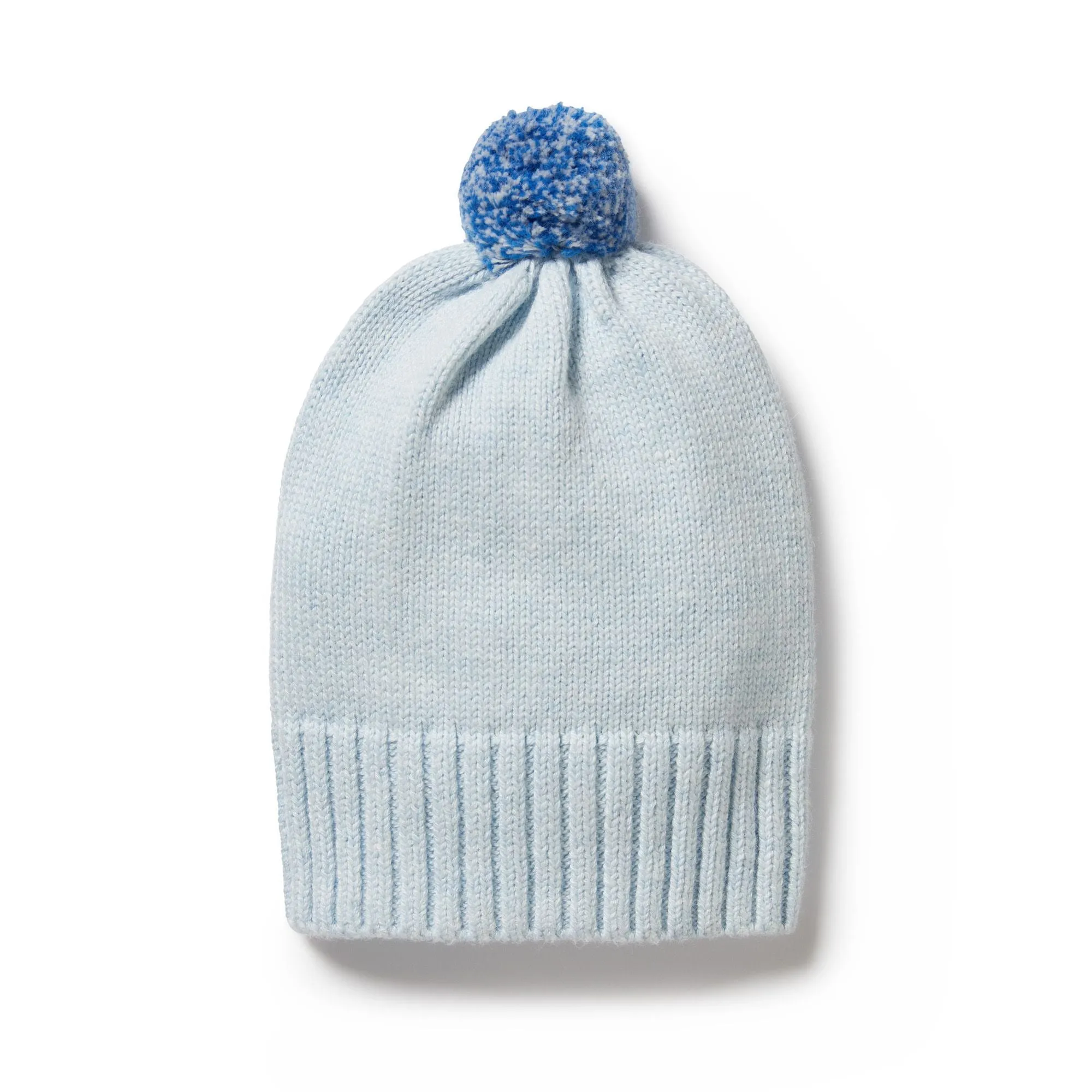 Wilson   Frenchy Knitted Hat - Bluebell Fleck