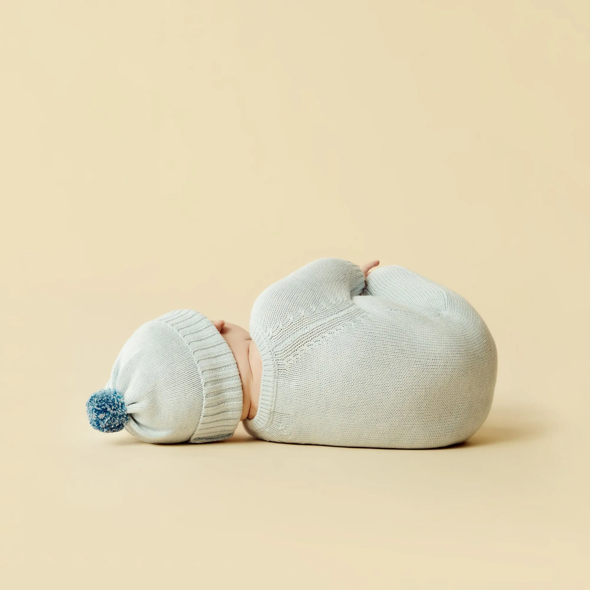 Wilson   Frenchy Knitted Hat - Bluebell Fleck