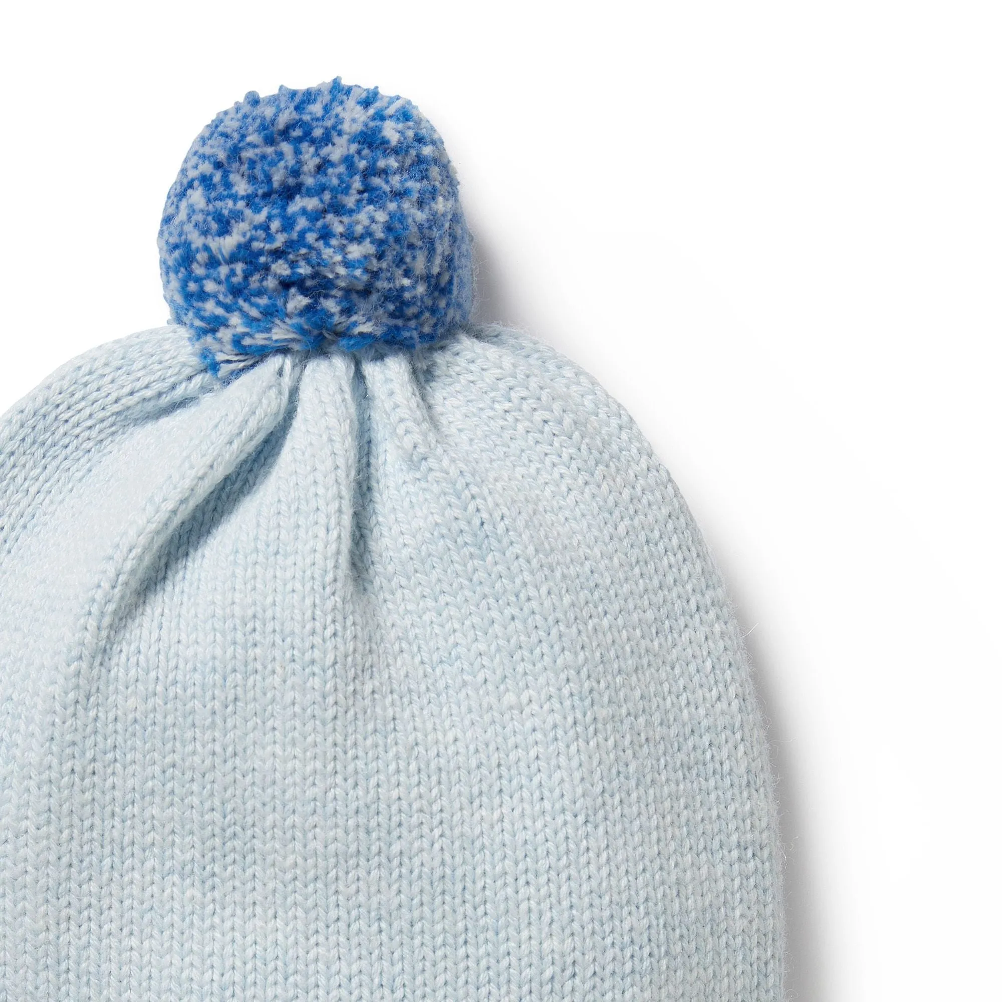 Wilson   Frenchy Knitted Hat - Bluebell Fleck