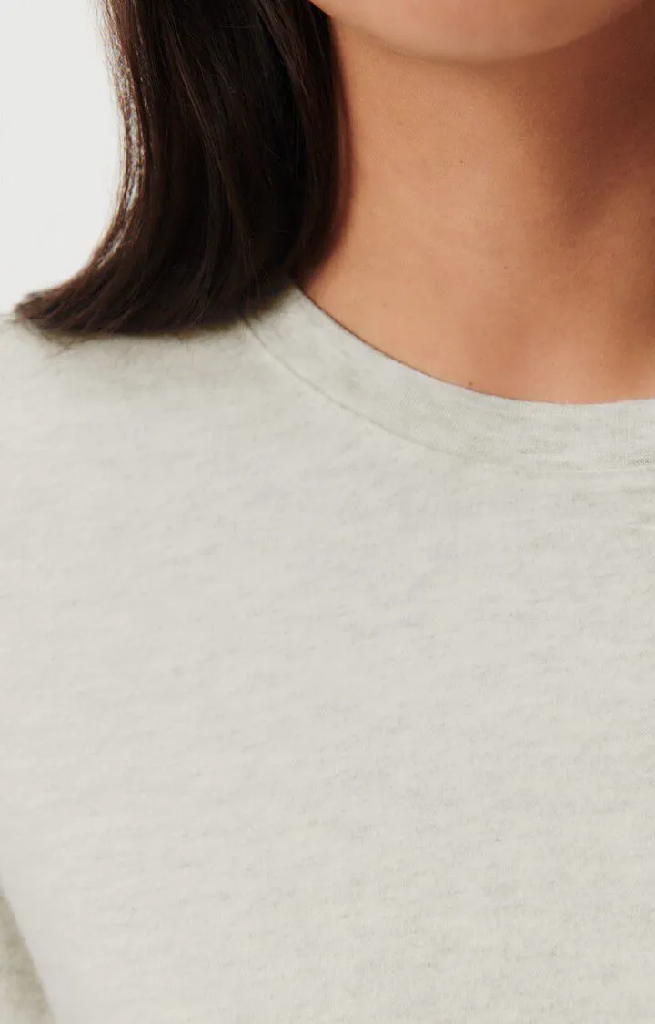WOMEN'S T-SHIRT YPAWOOD - HEATHER GREY GRISCH