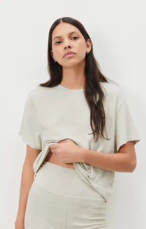 WOMEN'S T-SHIRT YPAWOOD - HEATHER GREY GRISCH