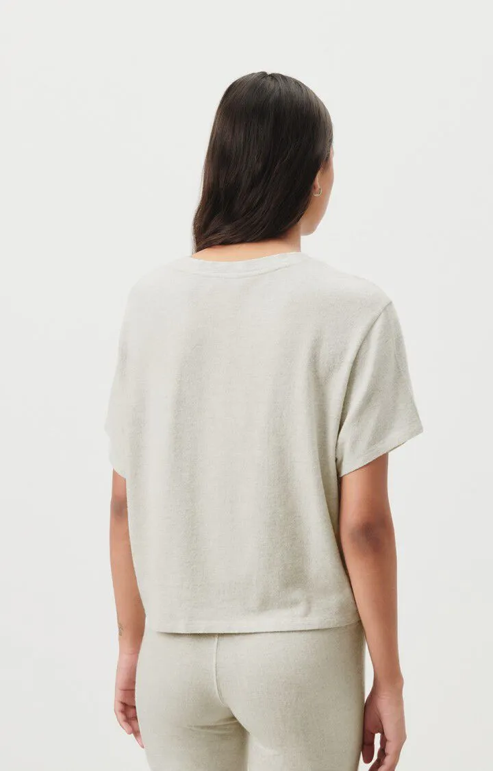 WOMEN'S T-SHIRT YPAWOOD - HEATHER GREY GRISCH