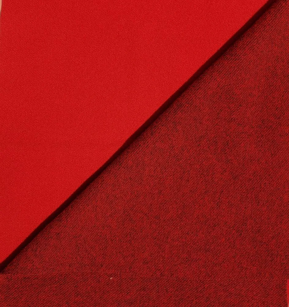 Wool | 58"  Blanket Red/Black