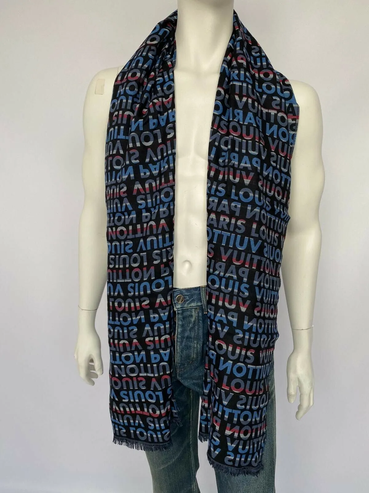 Wool Silk Scarf / Shawl