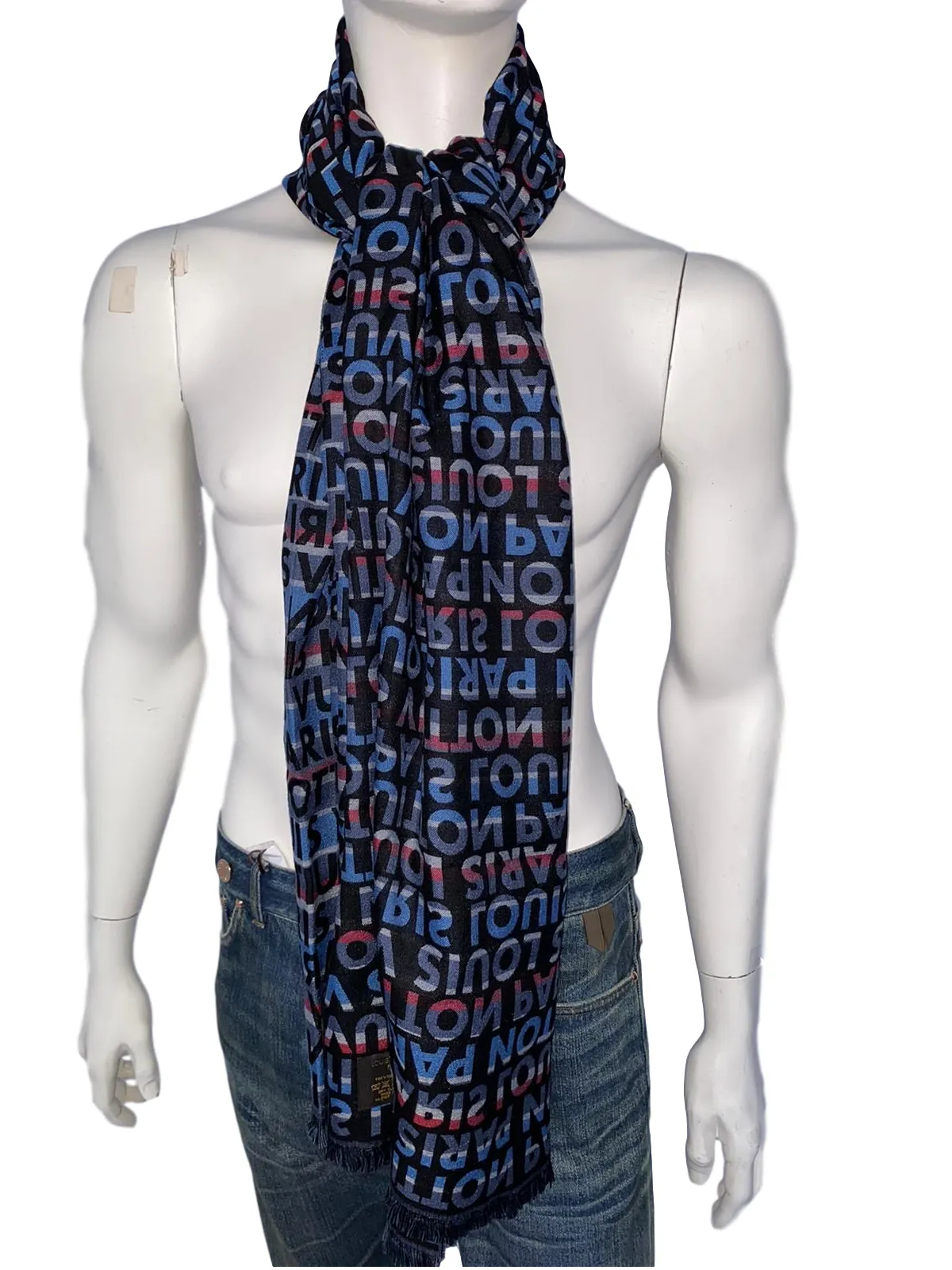 Wool Silk Scarf / Shawl