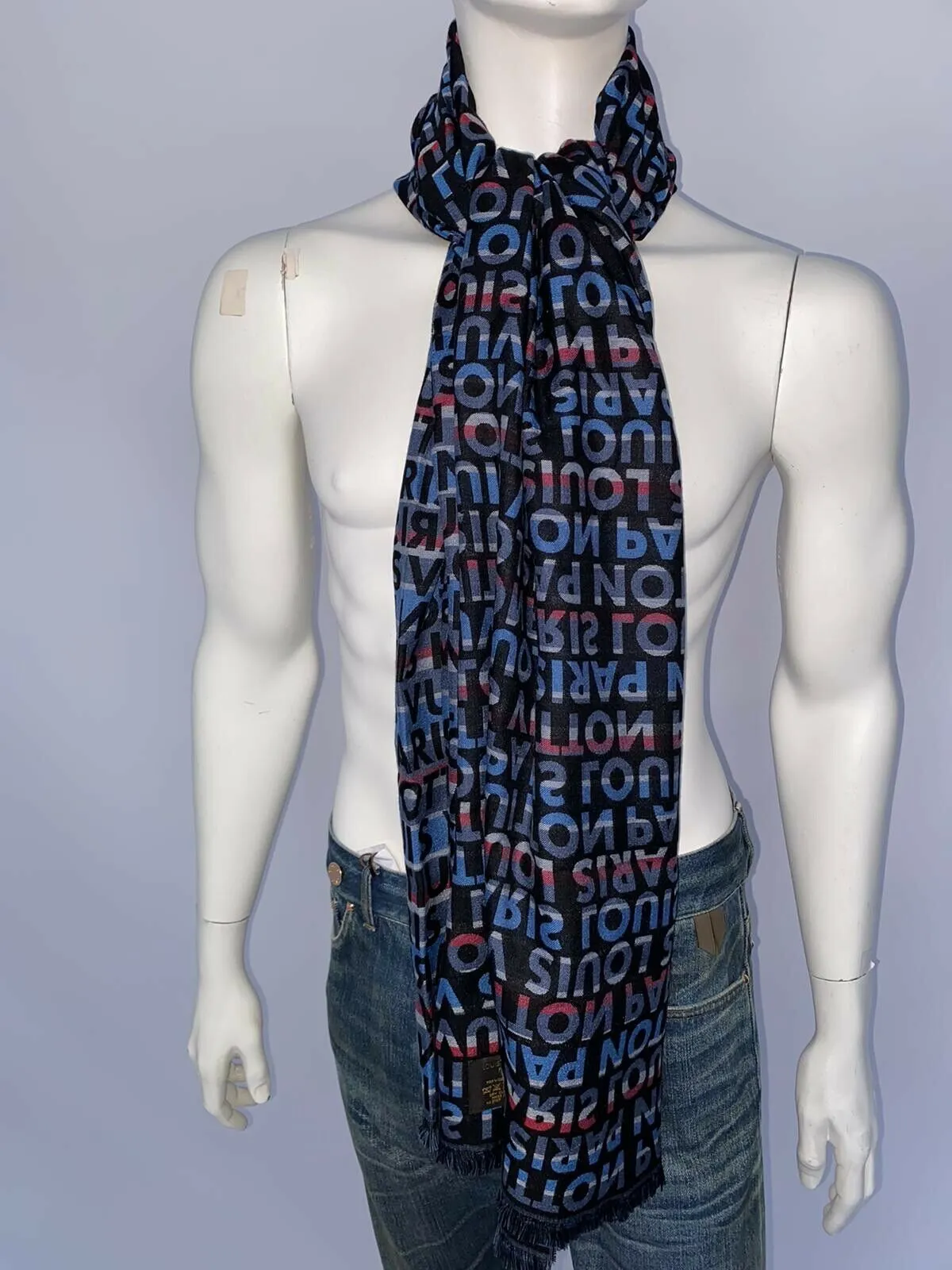 Wool Silk Scarf / Shawl