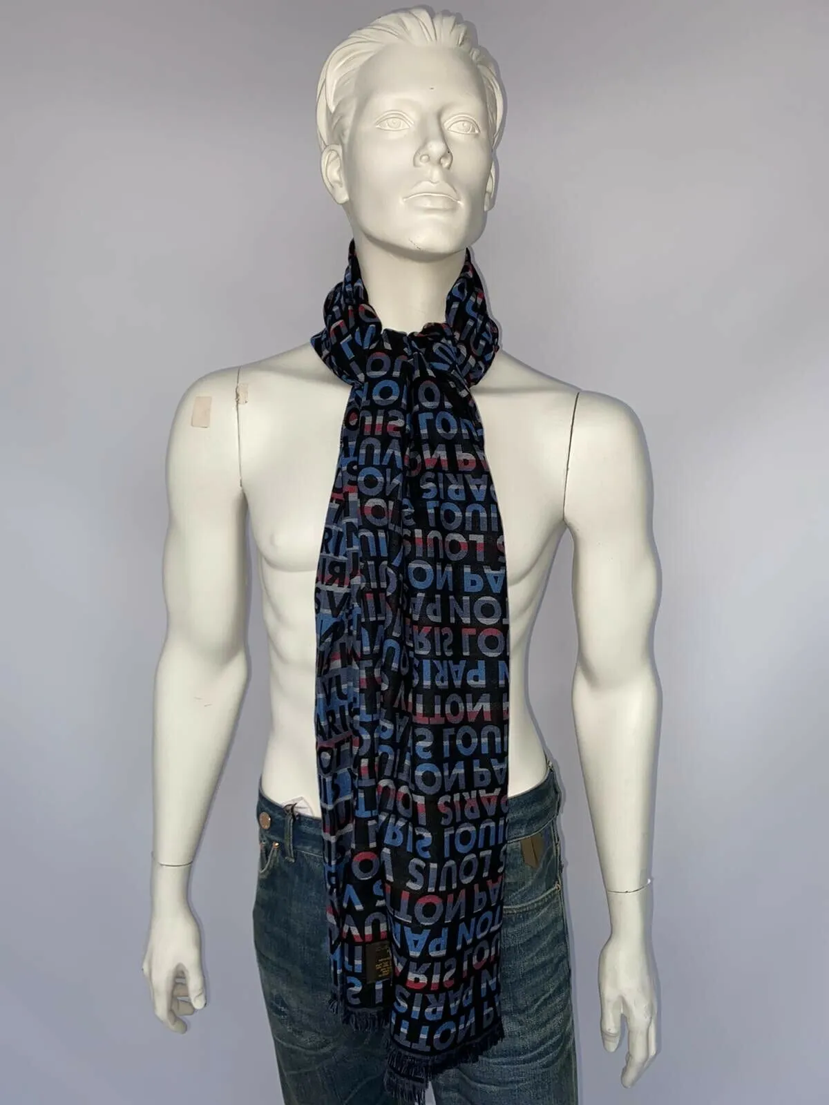 Wool Silk Scarf / Shawl