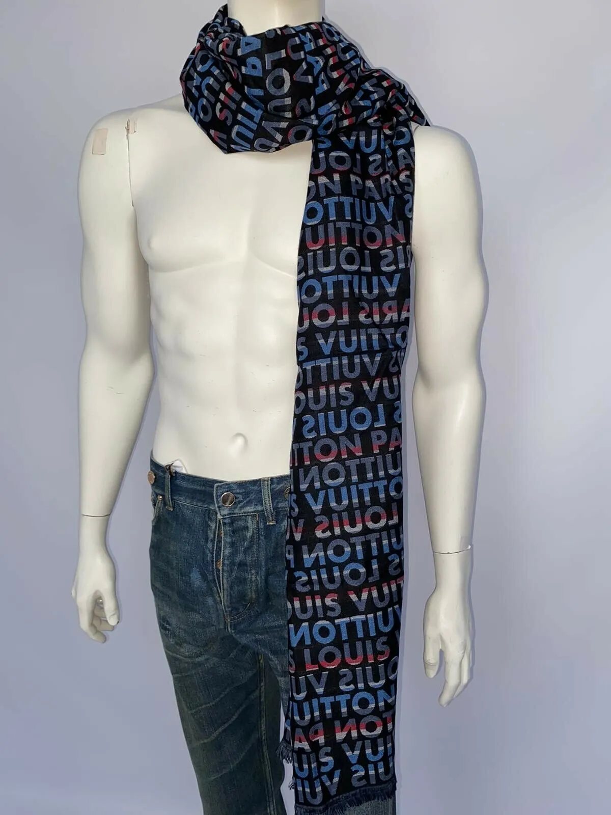 Wool Silk Scarf / Shawl