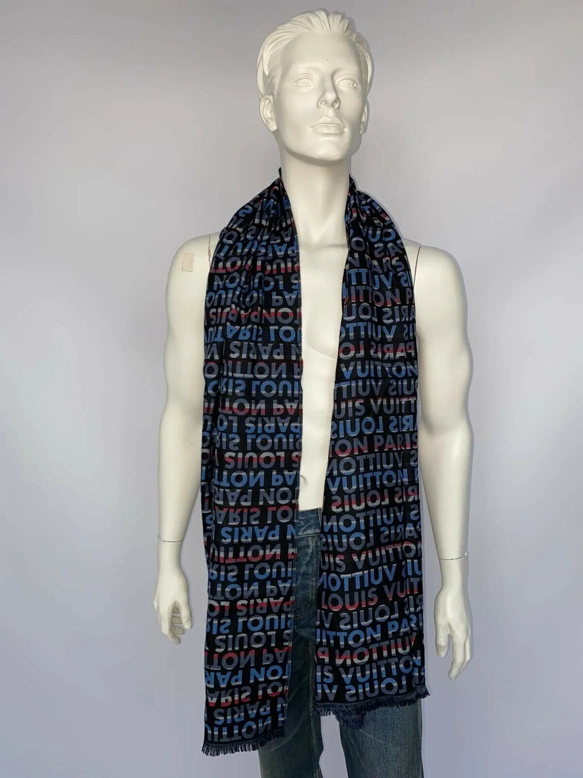 Wool Silk Scarf / Shawl