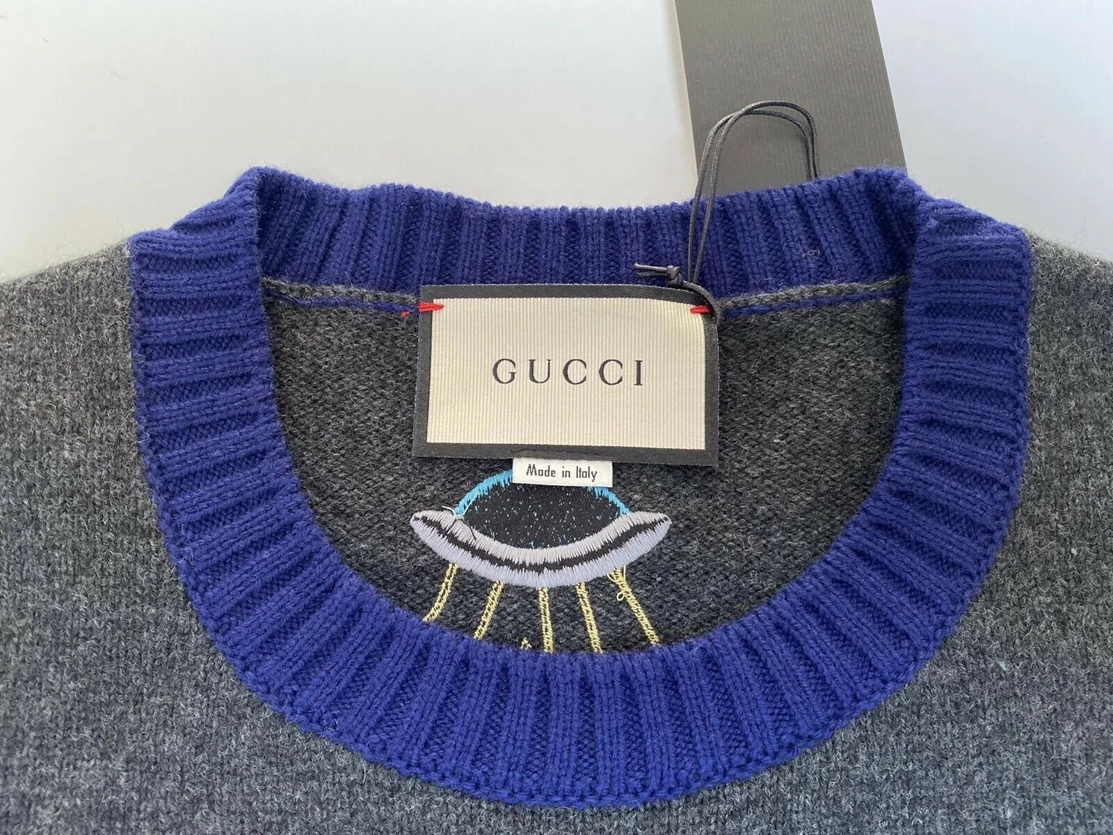 Wool Sweater With Embroideries