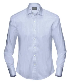 Wrinkle Free Soho Blue Dress Shirt