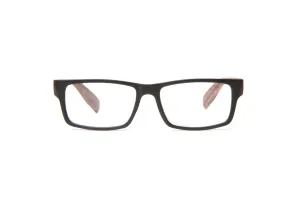 Wynwood Matte Black/ Dark Wood Grain Reading Glasses
