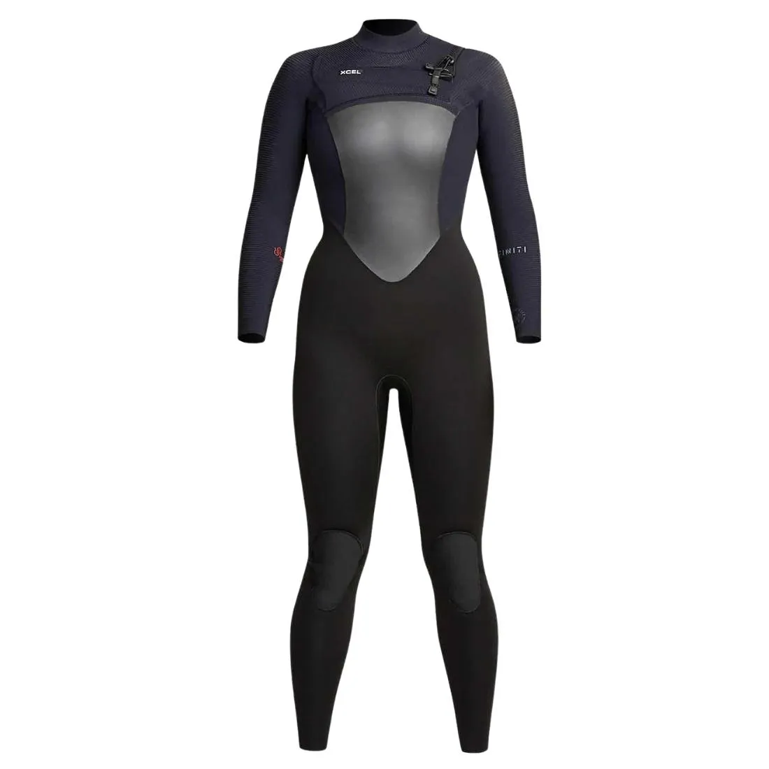Xcel Womens 5/4mm Infiniti Chest Zip Wetsuit - Black