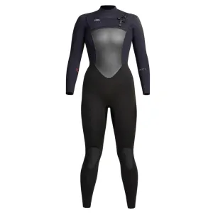 Xcel Womens 5/4mm Infiniti Chest Zip Wetsuit - Black
