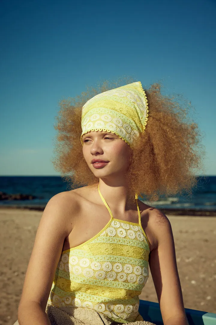 Yvonne Head Scarf - Citrus